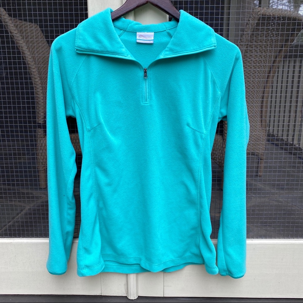 Columbia Fleece in Aqua Blue